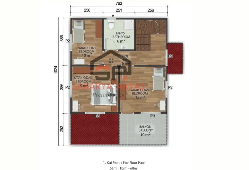 cift-katli-prefabrik-ev-dort-arti-bir-149-metre-kare-birinci-kat-plani
