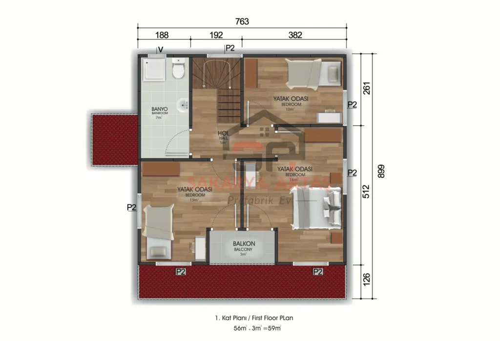 cift-katli-prefabrik-ev-uc-arti-bir-131-metre-kare-birinci-kat-plani