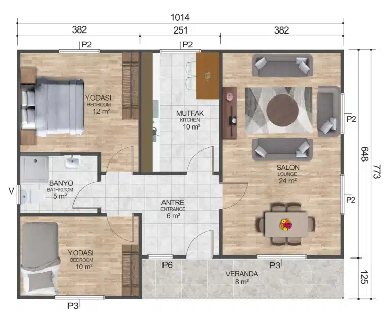 tek-katli-prefabrik-ev-iki-arti-bir-78-metre-kare-plan