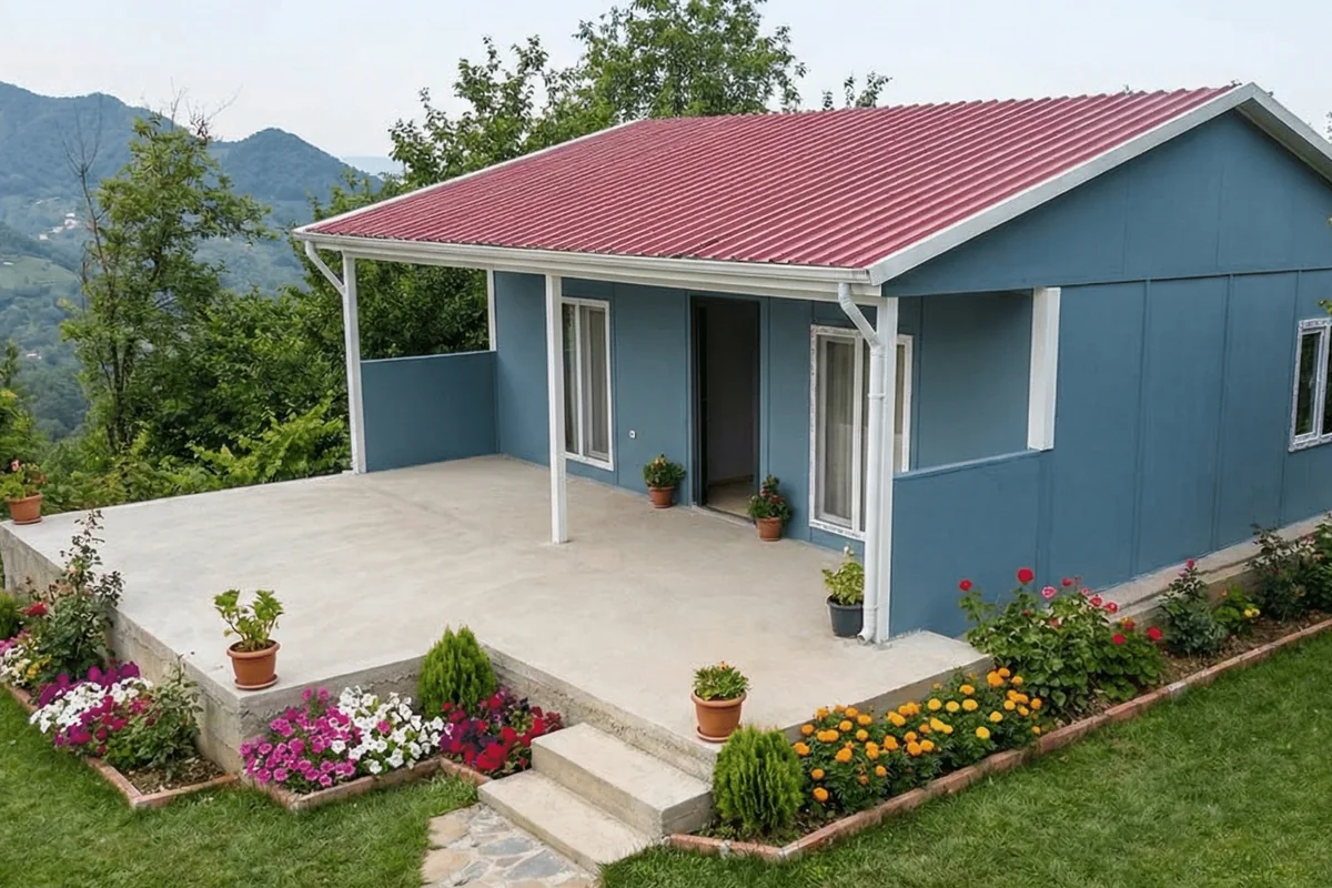 Tek Katlı Prefabrik Ev